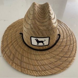 The Black Dog Straw Hat